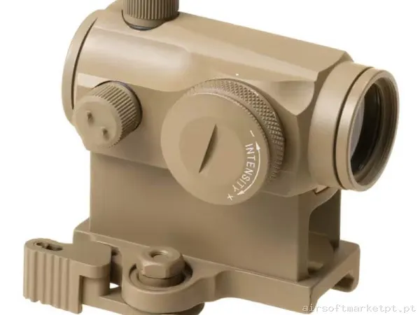 Mira Ponto vermelho T1 Aim-O RD-1 QD tan — Miras & Ópticas — Airsoft Market PT
