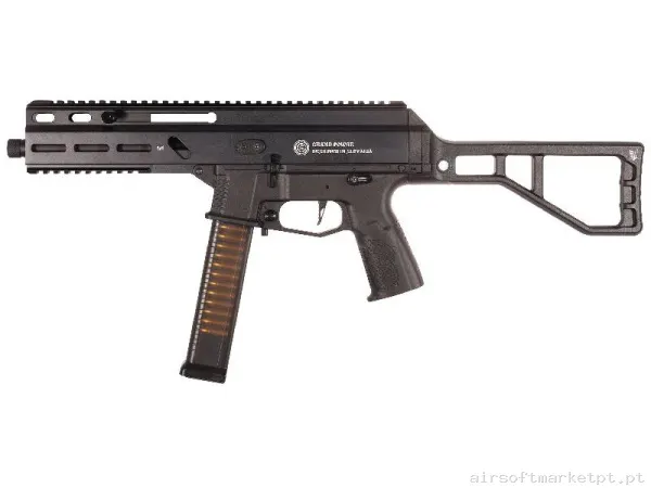 Réplica AEG Delta Armory Stribog Alpha Upgrade Sp10a3 negra — Rifles de Assalto (AR/M4/AK) — Airsoft Market PT