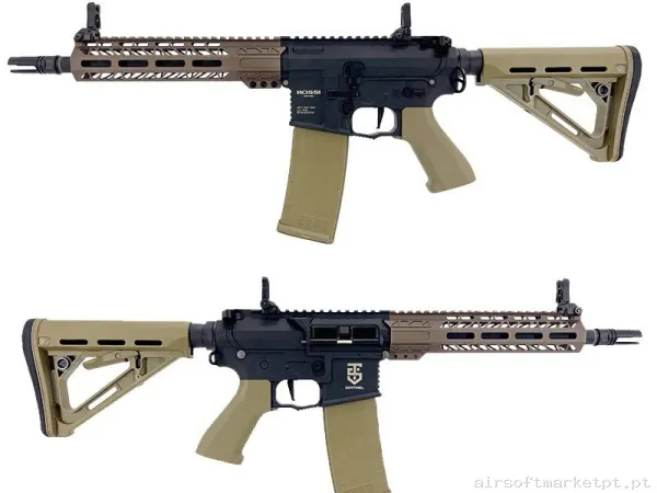 ROSSI M4 SENTINEL DELTA CON GATILLO ELECTRÓNICO NEGRA/TAN — Rifles de Assalto (AR/M4/AK) — Airsoft Market PT