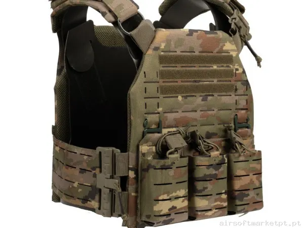 Chaleco SIXMM LLC boscoso español — Coletes & Rigs — Airsoft Market PT