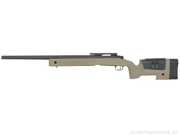 Réplica Molle Cerrojo Cyma Cm700 M40a3 Bolt Action tan — Peças Internas (GBB/Sniper) — Airsoft Market PT