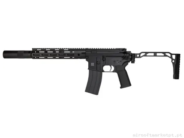 Réplica GBB M4 Secutor Centurion III MWS preta — Rifles de Assalto (AR/M4/AK) — Airsoft Market PT