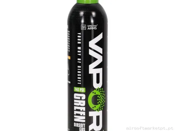 Gás Specna Arms Vapor Green Gás Verde 10kg 600ml — Gás & CO2 — Airsoft Market PT