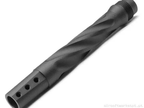 Externo Pistola Cano Externo Novritsch Tp22 Estriado preto — Acessórios & Componentes — Airsoft Market PT