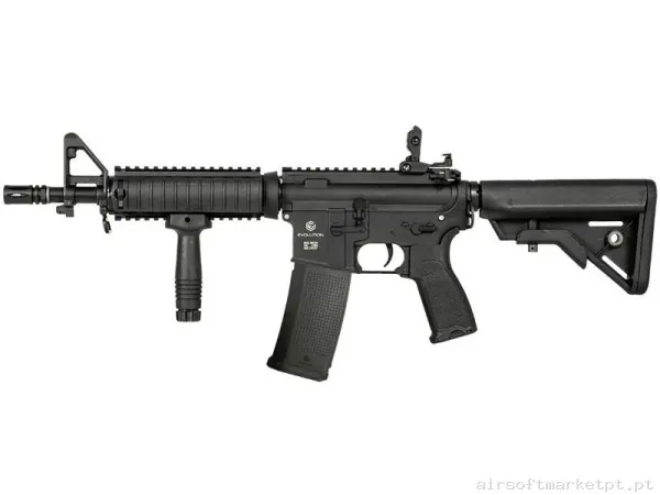 Réplica AEG M4 Evolution Recon Superlite Mk18 Mod 0 Carbontech preta — Rifles de Assalto (AR/M4/AK) — Airsoft Market PT