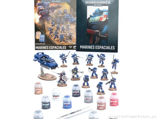 Guía de inicio Warhammer 40,000: Marines Espaciales — Outros — Airsoft Market PT