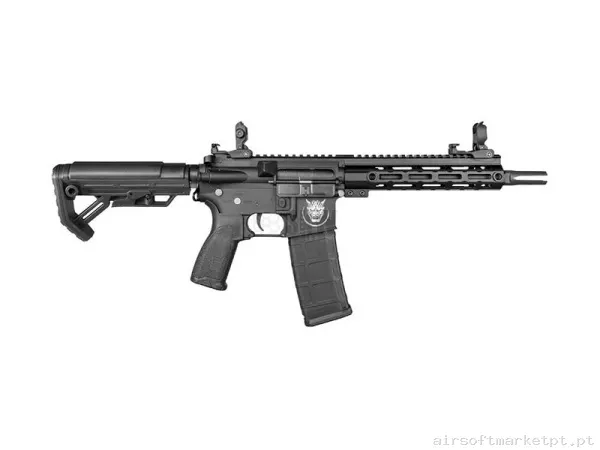 REPLICA SHINOBI NEGRA SAIGO DEFENSE+NUB+GOMA MAPLE LEAF — Rifles de Assalto (AR/M4/AK) — Airsoft Market PT