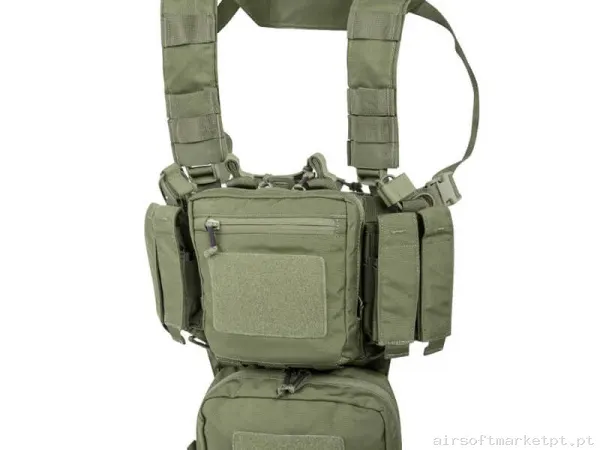 Colete Chest Rig Helikon-Tex Training Mini Rig verde od — Coletes & Rigs — Airsoft Market PT