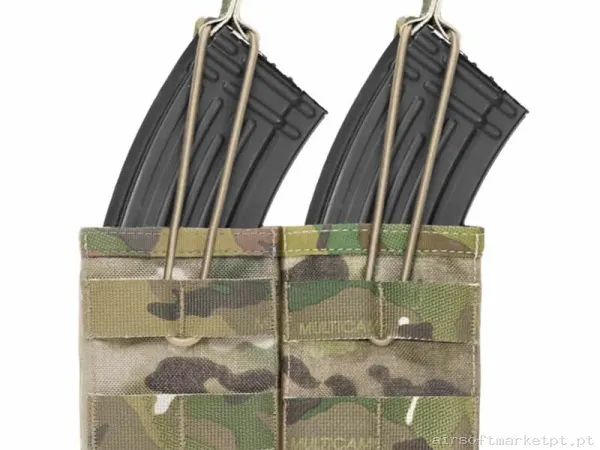 Pouch Magazine Pouch Doble Ak Warrior Assault Open Top multicam — Coletes & Rigs — Airsoft Market PT