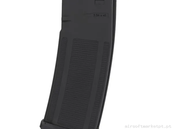 Magazine Réplica Midcap M4 Saigo Polímero 130 Bbs negro — Carregadores / Magazines — Airsoft Market PT