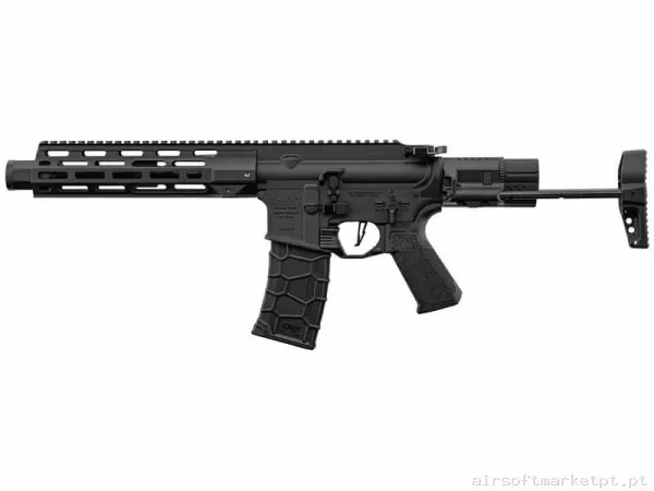 Réplica airsoft AEG M4 VFC Avalon Calibur II Cqc preta (Gate Aster) — Rifles de Assalto (AR/M4/AK) — Airsoft Market PT