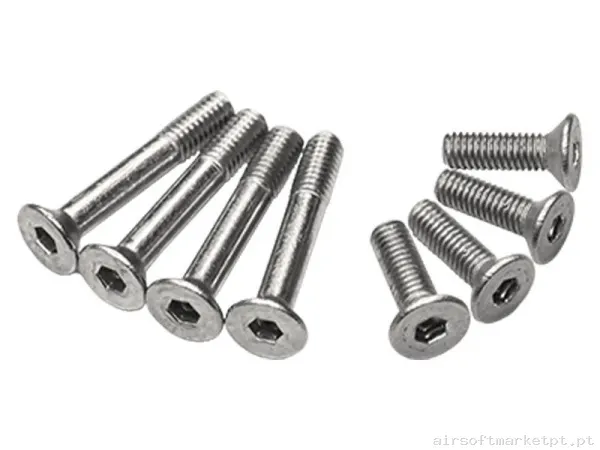Interno Conjunto de Engrenagens Gearbox Ver.2 G&G Aço Inoxidável — Peças Internas (AEG) — Airsoft Market PT