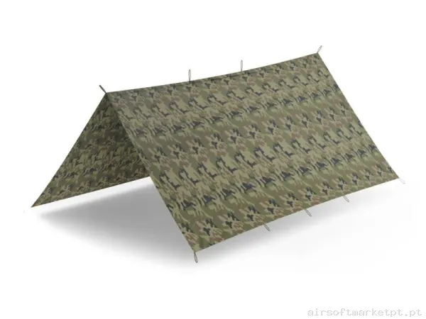 Toldo Universal Tático Helikon-Tex Supertarp Pl Woodland — Outros — Airsoft Market PT