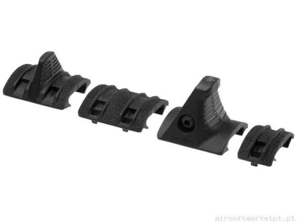 Kit de Parada de Mão RIS Magpul Xtm preto — Acessórios & Componentes — Airsoft Market PT