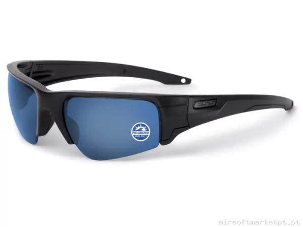 Óculos Ess Crowbar Tactical azul Polarizado Negros — Proteção Ocular & Facial — Airsoft Market PT