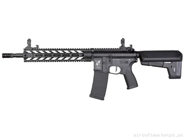 Réplica airsoft AEG M4 Delta Armory Bravo DA-B11 M-Lok Long Combo preta — Rifles de Assalto (AR/M4/AK) — Airsoft Market PT
