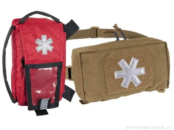 Pouch Médico Helikon-Tex Modular Individual Med Kit coyote — Coletes & Rigs — Airsoft Market PT