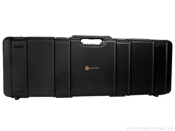 Maleta Rígida Porta Fusiles Evolution Rifle Hard Case Ea0497rc 103 Cm preto — Sacos & Mochilas — Airsoft Market PT