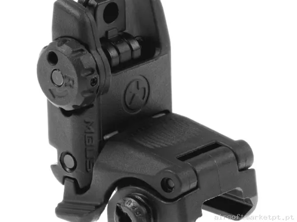 Mira Alza Abatible Magpul Mbus Gen.2 Rear Back-Up Sight negra — Miras & Ópticas — Airsoft Market PT