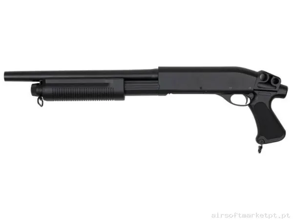 Réplica Mola Shotgun M870 Cyma Cm351 negra — Shotguns — Airsoft Market PT