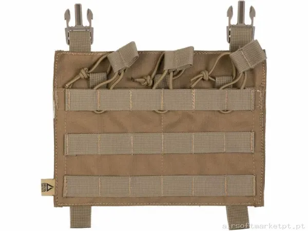 Pouch Magazine Pouch Triplo M4 Delta Tactics Force Open Top Detachable coyote — Coletes & Rigs — Airsoft Market PT
