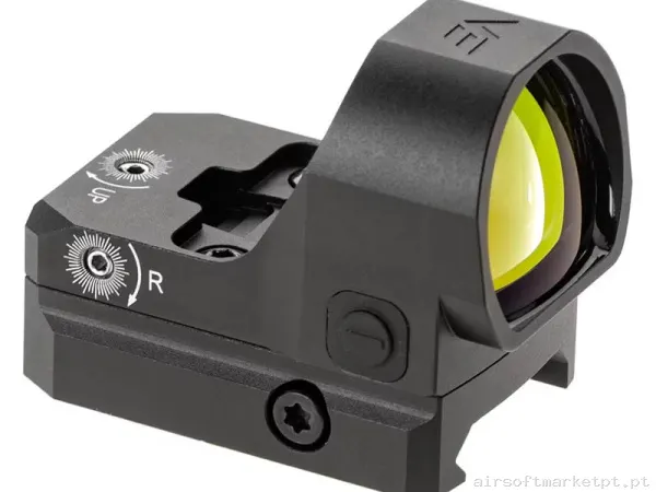 Mira Mini Ponto Vermelho Vector Optics Frenzy Mos Red Dot 1x22x26 negra — Miras & Ópticas — Airsoft Market PT