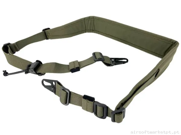 Cinta Tática 2 Pontos Sixmm Sp2 Gun Sling Ranger Green — Gear Táctico — Airsoft Market PT