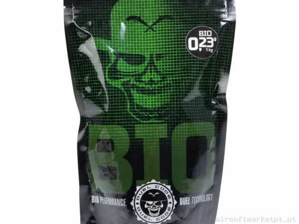 BBs Bio 0.23g Duel Code 1kg Brancas — Munição (BBs) — Airsoft Market PT
