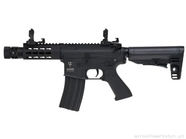 M4 Kenji Curto Saigo Defense Não Preto — Rifles de Assalto (AR/M4/AK) — Airsoft Market PT