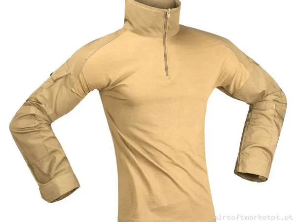 Camiseta de Combate Invader Gear coyote — Vestuário (Fardas) — Airsoft Market PT