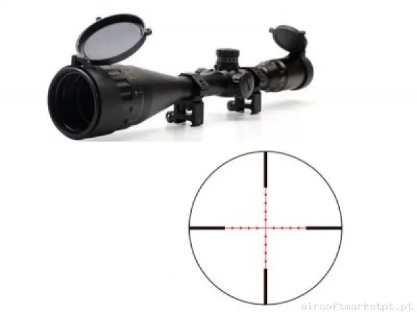 Visor 6-24X50 Mildot Zasdar — Miras & Ópticas — Airsoft Market PT