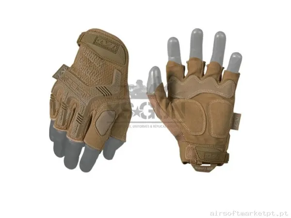 Guantes Mechanix M-Pact Fingerless - Tan - L — Gear Táctico — Airsoft Market PT