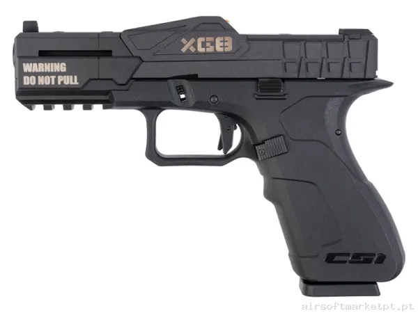 Réplica GBB Pistola G17 Poseidon Xg8-Pb negra — Pistolas — Airsoft Market PT