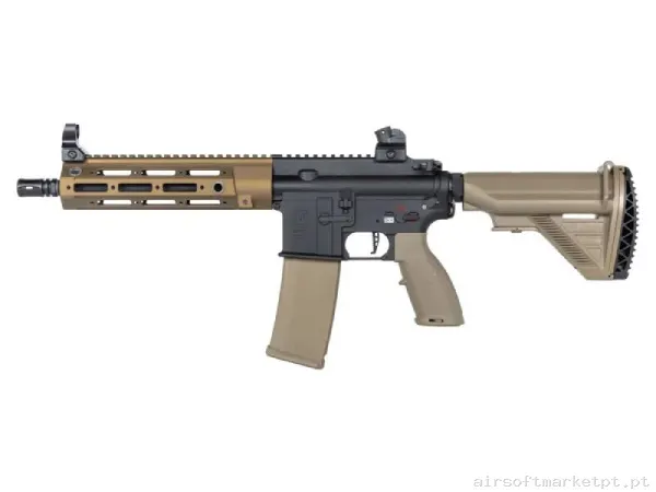 Réplica airsoft AEG M4 Specna Arms SA-PH23 Prime Aster II ETU Chaos Bronze — Rifles de Assalto (AR/M4/AK) — Airsoft Market PT