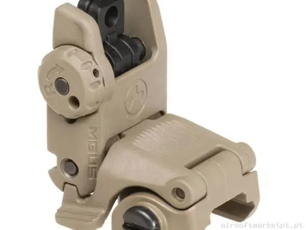 Mira Alza Abatible Magpul Mbus Gen.2 Rear Back-Up Sight Dark Earth — Miras & Ópticas — Airsoft Market PT