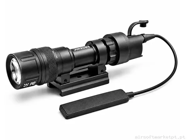 Linterna Con Estrobo 400 Lumenes Arsenic AS92 Negra — Lanternas & Lasers — Airsoft Market PT