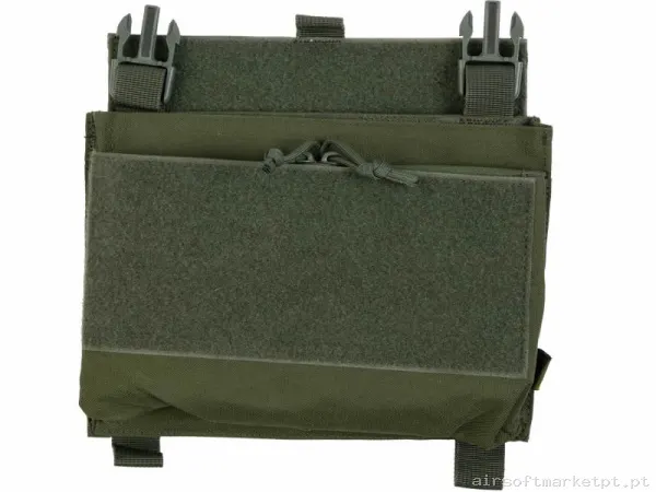 Painel Frontal Delta Tactics Force Mk1 Caixa Destacável verde od — Coletes & Rigs — Airsoft Market PT