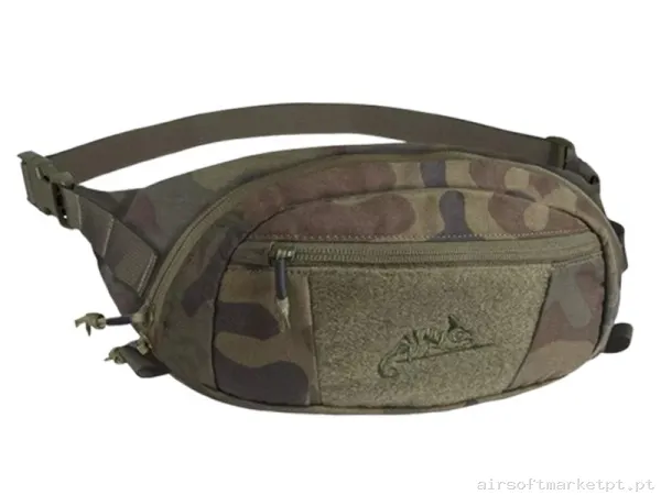 Mochila Multiuso Helikon-Tex Bandicoot Waist Pack Woodland — Gear Táctico — Airsoft Market PT