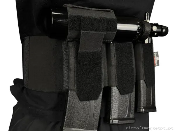 Cinturão Speedsoft Cubysoft Spark Aio Belt HPA Ar X3 negro — Gear Táctico — Airsoft Market PT