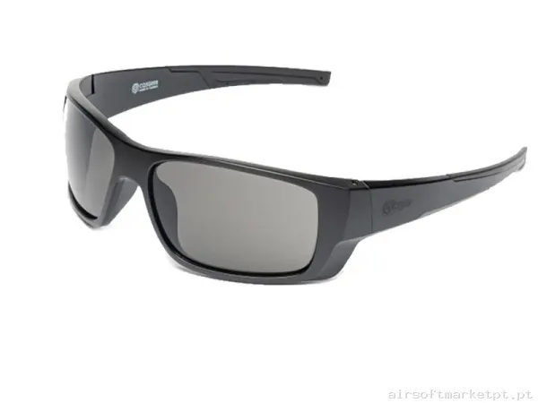 Gafas Raptor Conquer Negra Ahumada — Proteção Ocular & Facial — Airsoft Market PT