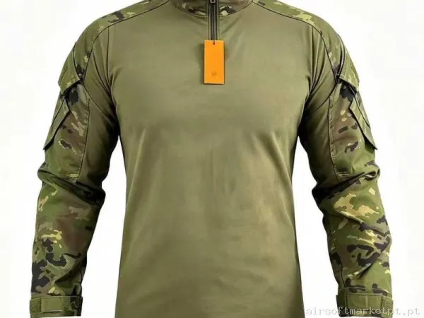 CAMISETA COMBATE CONQUER G3M SHIRT BOSCOSO PIXELADO — Vestuário (Fardas) — Airsoft Market PT