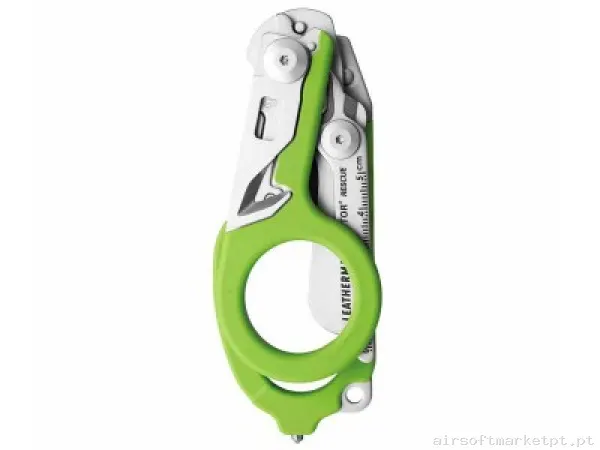 Tesoura Raptor Rescue Leatherman Verde — Ferramentas — Airsoft Market PT