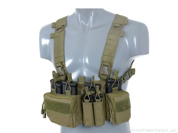 Chest Rig Sniper/Dmr Verde Od — Coletes & Rigs — Airsoft Market PT