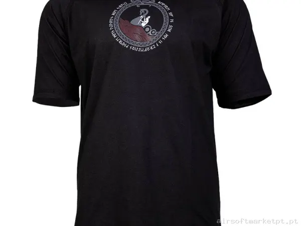 Camiseta Ragnar Street Midgard Raid preta — Vestuário (Fardas) — Airsoft Market PT