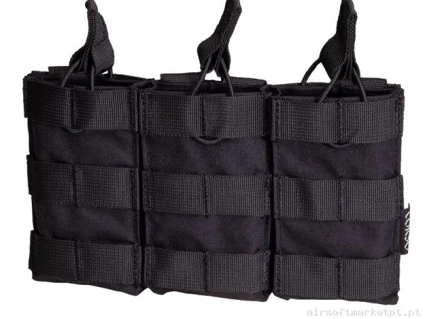 Pouch Corso Cargador M4 Triple Dagger Molle Negro — Coletes & Rigs — Airsoft Market PT
