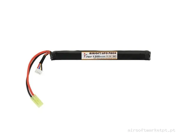 BATERÍA LIPO IPOWER 11.1V 1200 MAH 20-40 C — Baterias & Carregadores — Airsoft Market PT