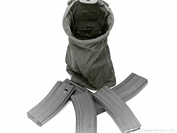 Bolsa de descarga enrolável Warrior Assault Slimline Folding Dump Pouch Ranger Green — Coletes & Rigs — Airsoft Market PT