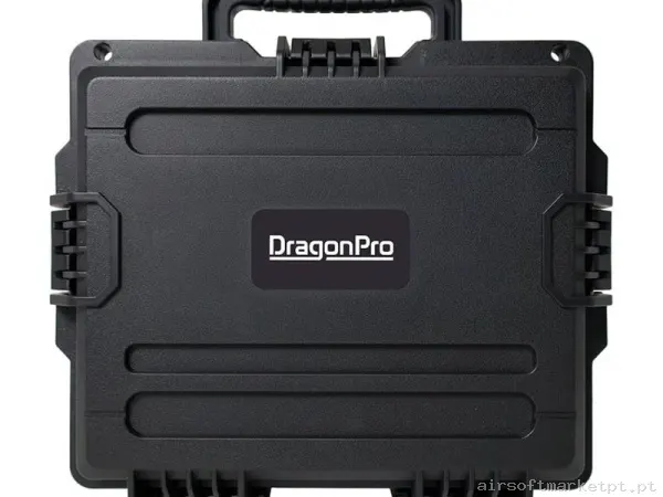 MALA RÍGIDA PORTA PISTOLA DRAGONPRO 35 CM IMPERMEÁVEL IP67 PRETA — Sacos & Mochilas — Airsoft Market PT