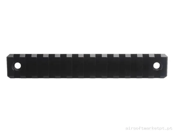 Externo Rail M-Lok Vector Optics 13 Slot Alumínio negro — Acessórios & Componentes — Airsoft Market PT