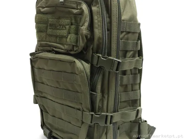 Mochila Táctica MOLLE Mil-Tec Us Assault 36l verde od — Sacos & Mochilas — Airsoft Market PT